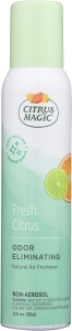 Citrus Magic Natural Odor Eliminating Air Freshener Spray, Fresh Citrus, 3-Ounce