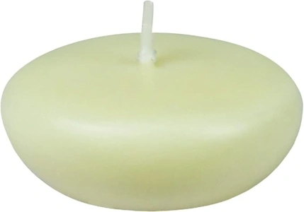 24-Piece Floating Candles, 2.25-Inch, Ivory