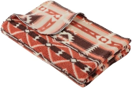 Bohemian Fleece Dog Blanket 75cm x 100cm (29.5