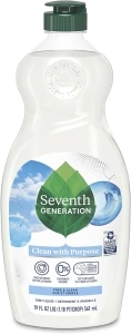 Seventh Generation Dish Liquid Soap Free & Clear liquid soap Dishwashing Soap Dish Soap for sensitive skin 19 oz