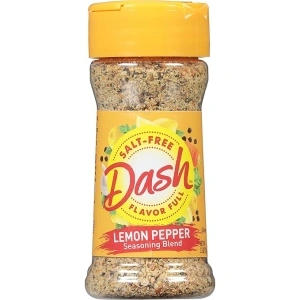 Dash Salt-Free Seasoning Blend, Lemon Pepper, 2.5 Ounce