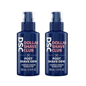 Dollar Shave Club | Post Shave Dew 3.4 Fl Oz (Pack of 2) | A Hydrating Alternative to Aftershave for Men, Sensitive Skin, Post Shave Balm, Aftershave Lotion, Shaving Balm with Aloe