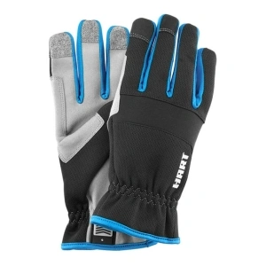 HART General Purpose Black Work Gloves, Touchscreen Compatible (Extra Large)