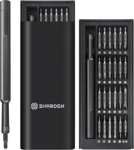 SHARDEN Precision Screwdriver Set 49 in 1 Small Screwdriver Set Magnetic Repair Tool Kit for Laptop, iPhone, Cell Phone, PC, MacBook, Tablet, Computer, PS5, PS4, Xbox, Electronic, Glasses, Watch