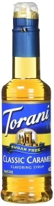 Torani Sugar Free Classic Caramel Syrup 12.7 oz