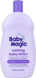 Baby Magic Calming Body Lotion, Lullaby Scent, Lavender & Chamomile, Lavender, 16.5 Fl.Oz