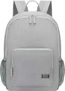 20L Waterproof Packable Hiking Backpack - Small Lightweight Travel Backpack for Women Men, Foldable Day Pack for Hiking, Climbing, Light Backpack - Grey