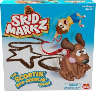 Skid Markz Game - The Scootin,' Dog-Doodlin' Drawing Game by Goliath