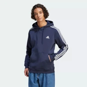 adidas men Essentials Fleece 3-Stripes Hoodie