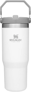 STANLEY IceFlow Stainless Steel Tumbler with Straw, Vacuum Insulated Water Bottle for Home, Office or Car, Reusable Cup with Straw Leak Resistant Flip