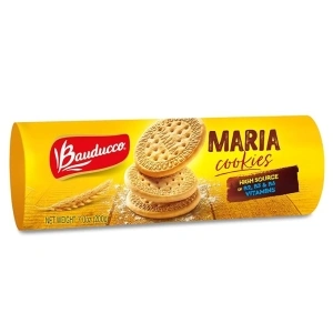 Bauducco Maria Cookies - Crispy Cookies - Perfect for Snacking, Coffee or Tea - Delicious Dessert Cookie - No Artificial Flavors or Colors - Pack of 1