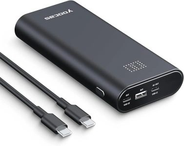 65W Power Bank- 20000mAh Portable Charger with USB-C Fast Charging, 95W Total Output for Mac Air/pro,HP,DELL,Lenovo,Steam Deck,Switch,iPad,iPhone,Android.