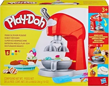 Play-Doh Kitchen Creations Magical Mixer Playset, Toy Mixer with Play Kitchen Accessories, Arts and Crafts for Kids 3 Years and Up