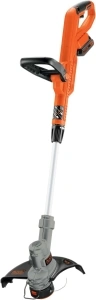 BLACK+DECKER 20V MAX Cordless String Trimmer, 2 in 1 Trimmer and Edger, 12 Inch, Battery Included (LST300)