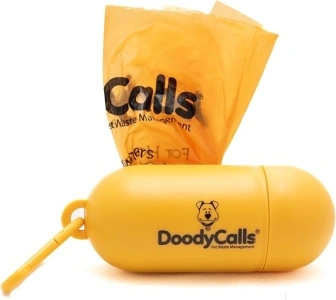 Original Pet Fresh Dog Poop Bags for Leash/Belt by DoodyCalls, 40 Count, 2 Rolls, Quick-Fill, Leak-Resistant, Strong, Odor-Control, Easy to Use, Dog Waste Bags for Outdoor