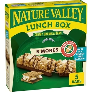 Nature Valley Lunchbox S'mores Chewy Granola Bars 5 Count, 4.6 OZ