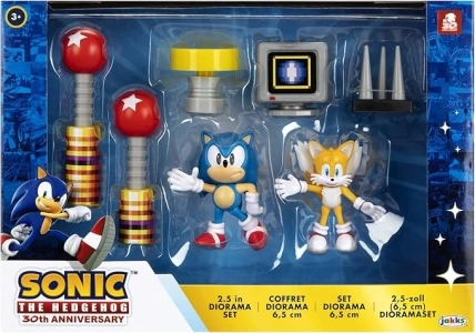 Sonic The Hedgehog 2.5-Inch Action Figure Diorama Set