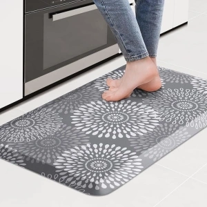 LuxStep Kitchen Mat Waterproof Kitchen Rugs for Floor Cushioned Anti-Fatigue Mat Non-Slip Standing Desk Mat Comfort Floor Mats for House Sink Office 17.3