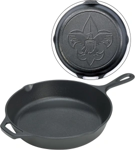 Lodge Boy Scouts of America Pre-Seasoned 12-Inch Skillet