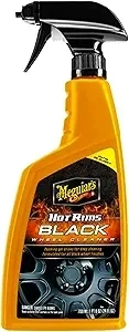 Meguiar's Hot Rims Black Wheel Cleaner - Powerful Formula to Easily Remove Stubborn Brake Dust & Tough Grime - 24 Oz