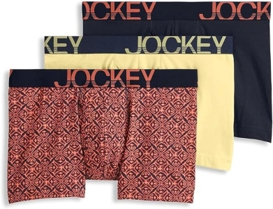 Jockey Men's Underwear Low-rise Boxer Brief - 4 Pack