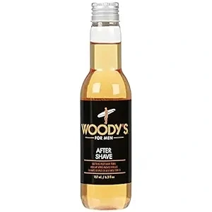 Woody's Aftershave, Soothing Post-Shave Tonic for Men With Aloe Vera, Calendula, Chamomile, and Monoi Oils, 6.3 Fl Oz