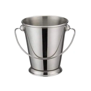 WINCO Mini Serving Pail, Silver