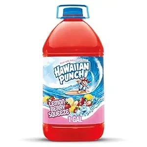 Hawaiian Punch, Lemon Berry Squeeze, 128 Fluid Ounce