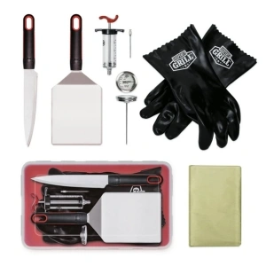 Expert Grill  9-Pieces Basic Smoking Kit Set for Outdoor Cooking