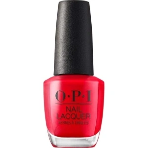 OPI Nail Lacquer, Cajun Shrimp, Red Nail Polish, 0.5 fl oz