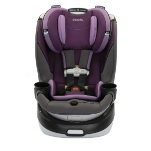 Gold Revolve360 Slim 2-in-1 Rotational Car Seat with SensorSafe (Amethyst Purple)