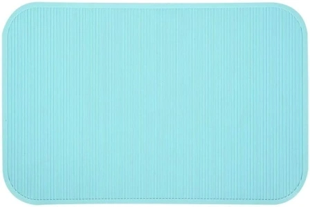 Pet Grooming Pad Non-Slip Rubber Bathing Training Mat, Pet Grooming Table Slip Resistant Rubber Mat for Dog Bathing Training Table, 22.4x14.9 inch (Green)