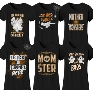 Women's Awesome Halloween T-Shirts