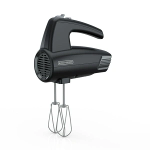 BLACK+DECKER 5-Speed Hand Mixer, Black, MX410B