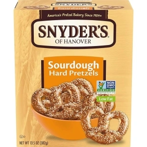 Snyder's of Hanover Pretzels, Sourdough Hard Pretzels, 13.5 Oz Box