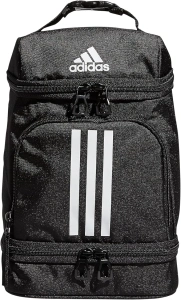 adidas Excel 2 Insulated Lunch Bag, Black/White, One Size