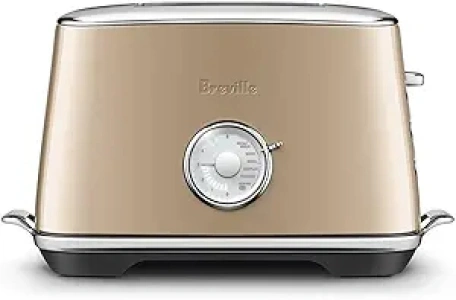 Breville the Toast Select™ Luxe 2-Slice Toaster, BTA735RCH, Royal Champagne