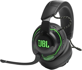 JBL Quantum 910X - Wireless Over-Ear Gaming Headset for Xbox with Head Tracking-Enhanced, Active Noise Cancelling and Bluetooth, QuantumSPATIAL 360, Hi-Res Certified, Low Latency Wireless (Black)