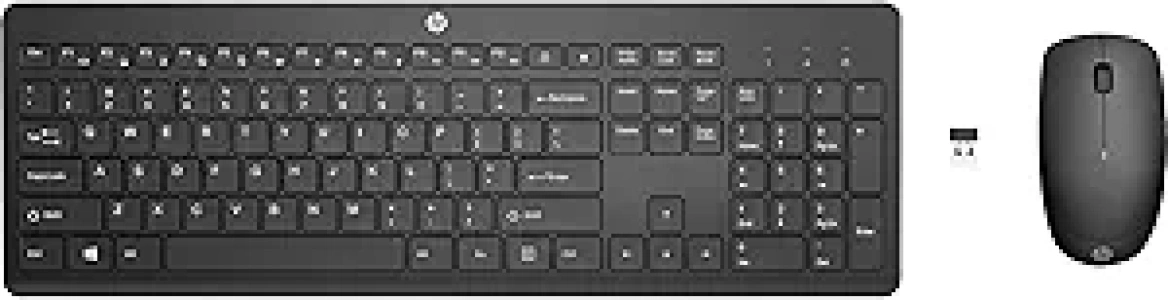 HP 235 Wireless Mouse and Keyboard Combo,Black