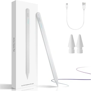 Stylus Pen for ipad 10th 9th Generation, 2X Fast Charge ipad Pen Compatible with 2018-2024 ipad 7-10th, ipad Pro 11