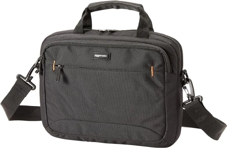 Amazon Basics 11.6-Inch Laptop and iPad Tablet Shoulder Bag Carrying Case, Black