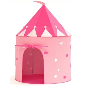 XJD Princess Castle Play Kids Tent for Girls Toddlers Portable Pop Up Play Teepee Indoor and Outdoor Playhouse Gift for Kids Girls Toys Birthday Gifts, Pink