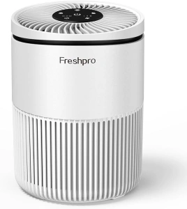 Air Purifier - For Home Office, Covers Up to 215 Square Feet, H13 True HEPA Filter Cleaner, Removes 99.97% Dust, Odors