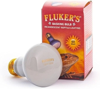 Fluker's Incandescent Basking Spotlight Bulbs for Reptiles Tanks, Reptile Heat Lamp Bulbs for Infrared Light, 150-Watt