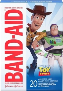 Band-Aid Brand Adhesive Bandages for Minor Cuts and Scrapes, Disney/Pixar Toy Story 4 for Kids, Assorted Sizes 20 ct