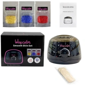 DIY WaxCalm Smooth Skin Kit Warmer - Includes Wax Beads