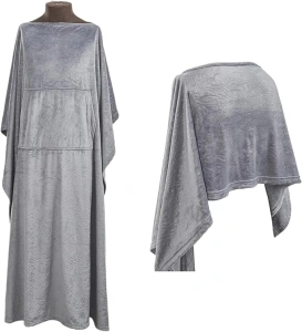 Commollis Travel Blanket Airplane Compact - 2 in 1 Airplane Travel Accessory, from Airplane Blanket to Travel Pillow, with Luggage Strap, Soft Handles and Security Pockets