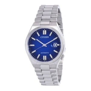 Automatic Blue Dial Men's Watch NJ0151-88L