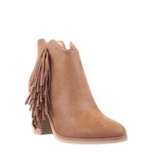 MIA GIRL Women's Avril Fringe Booties