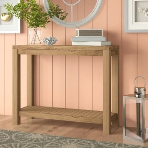 Fources 47.25'' Solid Wood Console Table